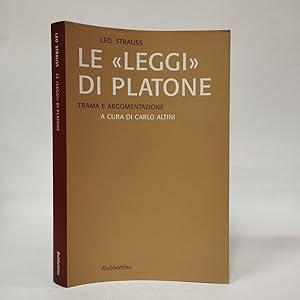Le «Leggi» di Platone. Trama e argomentazione