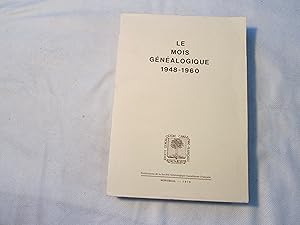 Le mois généalogique 1948-1960.