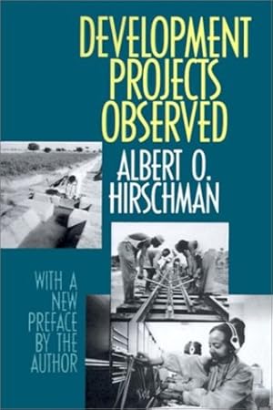 Image du vendeur pour Development Projects Observed by Hirschman, Albert O. [Paperback ] mis en vente par booksXpress