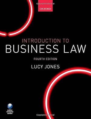 Imagen del vendedor de Introduction to Business Law a la venta por WeBuyBooks