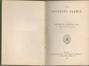 The Student's Darwin (1st Ed.- Scarce)