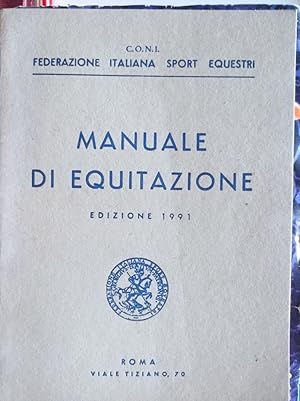 Seller image for Manuale di equitazione for sale by librisaggi