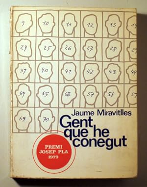 Imagen del vendedor de GENT QUE HE CONEGUT - Barcelona 1980 a la venta por Llibres del Mirall