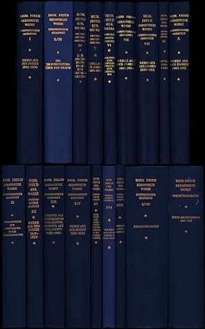 Gesammelte Werke. Chronologisch geordnet. 18 Bände [18 Hauptbände in 17 und Nachtragsband, komple...