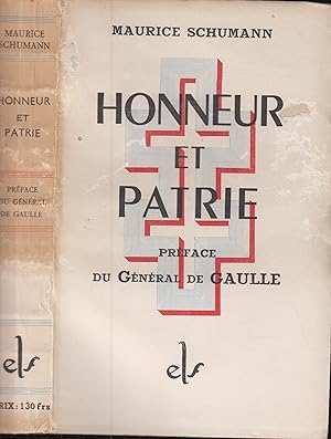 Seller image for Honneur et patrie for sale by PRISCA