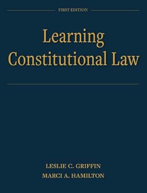 Seller image for Learning Constitutional Law for sale by AHA-BUCH GmbH