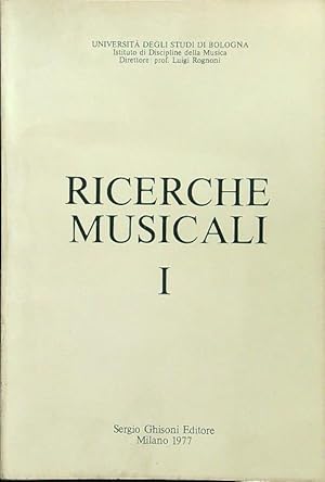 Ricerche musicali I