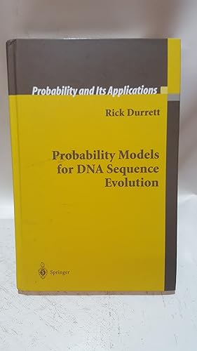 Imagen del vendedor de Probability Models for DNA Sequence Evolution (Probability and its Applications) a la venta por Cambridge Rare Books