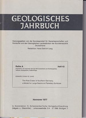 Seller image for The Ries Crater of Southern Germany, a Model for Large Basins on for sale by Clivia Mueller