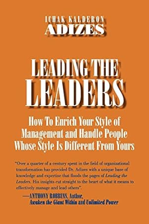 Seller image for Leading The Leaders for sale by WeBuyBooks