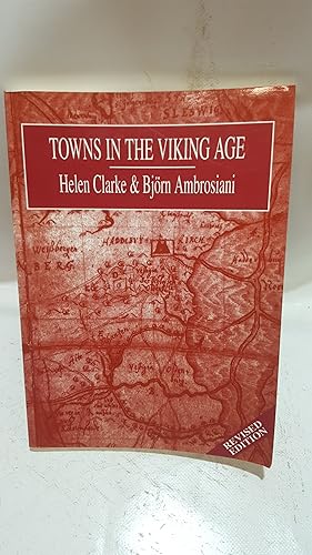 Bild des Verkufers fr Towns in the Viking Age zum Verkauf von Cambridge Rare Books