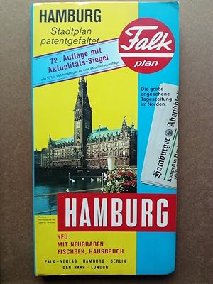 Bild des Verkufers fr Falk plan. Hamburg zum Verkauf von Versandantiquariat Jena
