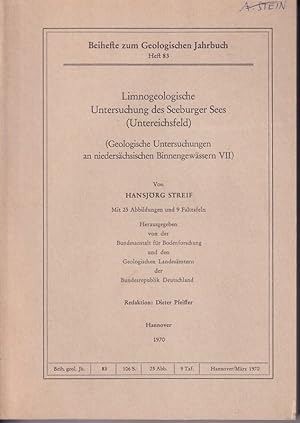 Bild des Verkufers fr Limnogeologische Untersuchung des Seeburger Sees (Untereichsfeld) zum Verkauf von Clivia Mueller