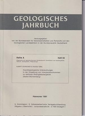 Seller image for Quartrgeologische Untersuchungen in der Umgebung von for sale by Clivia Mueller