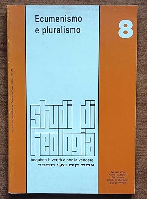 Ecumenismo e pluralismo Studi di teologia