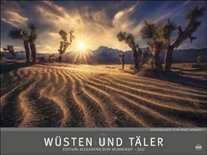 Image du vendeur pour Wsten und Tler - Edition Alexander von Humboldt Kalender 2022 mis en vente par AHA-BUCH GmbH