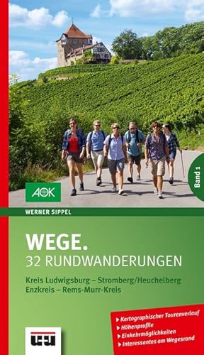 Bild des Verkufers fr Wege. : 32 Rundwanderungen. Kreis Ludwigsburg - Stromberg/Heuchelberg - Enzkreis - Rems-Murr-Kreis. Mit kartographischem Tourenverlauf, Hhenprofilen, Einkehrmglichkeiten und Interessantem am Wegesrand zum Verkauf von AHA-BUCH GmbH