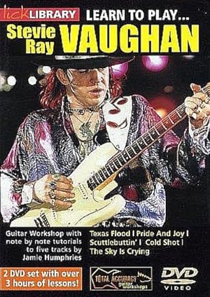 Seller image for Learn to play Stevie Ray VaughanDVD-Video (2) : Lick Library for sale by AHA-BUCH GmbH