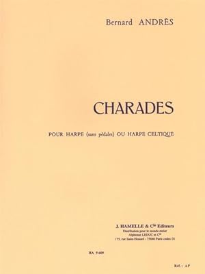 Bild des Verkufers fr Charades pour harpe (sans pedales)ou harpe celtique zum Verkauf von AHA-BUCH GmbH