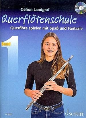 Image du vendeur pour Querflte lernen mit Spa und Fantasie Band 1 - Schule (+CD)fr Flte mis en vente par AHA-BUCH GmbH
