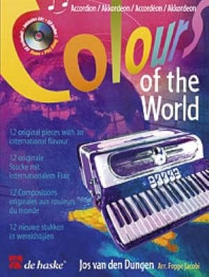 Bild des Verkufers fr Colours of the World (+CD)fr Akkordeon zum Verkauf von AHA-BUCH GmbH