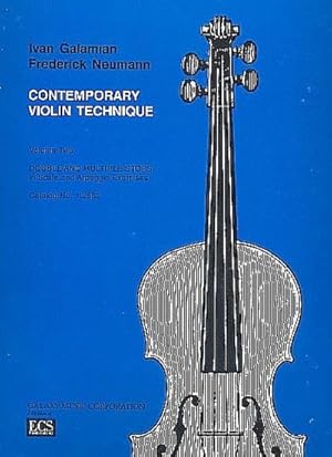 Bild des Verkufers fr Contemporary Violin Technique vol.2Double and Multiple Stops in Scale : and Arpeggio zum Verkauf von AHA-BUCH GmbH