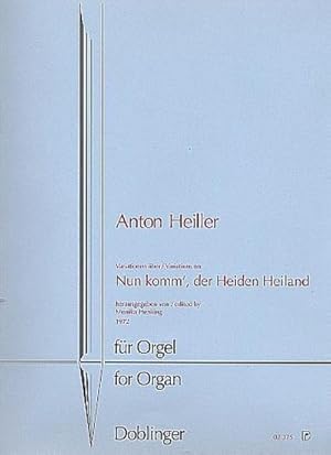 Bild des Verkufers fr Nun komm der Heiden HeilandVariationen fr Orgel zum Verkauf von AHA-BUCH GmbH