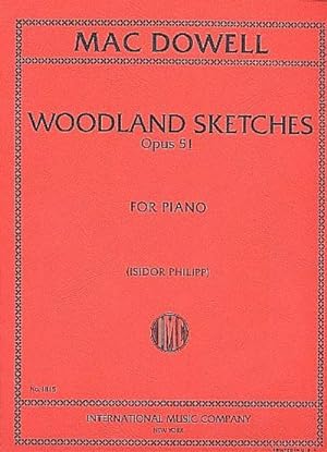 Immagine del venditore per Woodland Sketches op.51for piano venduto da AHA-BUCH GmbH