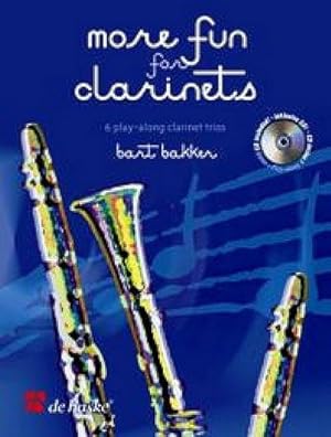 Image du vendeur pour More Fun for Clarinets (+CD) for 3 clarinetsscore and parts mis en vente par AHA-BUCH GmbH