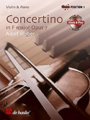 Bild des Verkufers fr Concertino F-Dur op.7 (+CD)fr Violine und Klavier zum Verkauf von AHA-BUCH GmbH