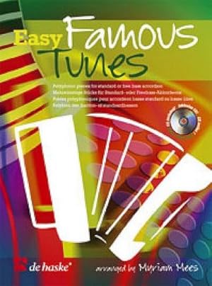 Image du vendeur pour Easy famous Tunes (+CD)fr Akkordeon mis en vente par AHA-BUCH GmbH