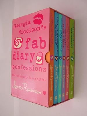 Bild des Verkufers fr Georgia Nicolson's fab diary confessions box set zum Verkauf von WeBuyBooks 2
