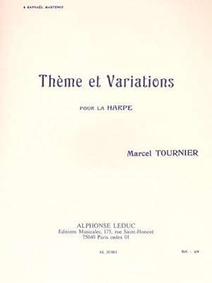 Bild des Verkufers fr Theme et variations pour harpe zum Verkauf von AHA-BUCH GmbH