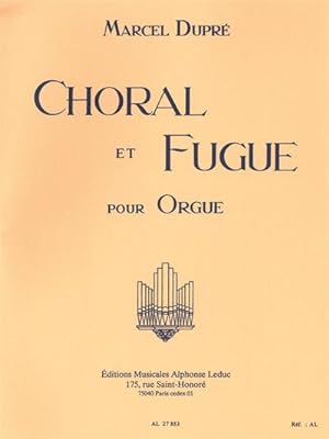 Bild des Verkufers fr Choral et Fugue op.57pour orgue zum Verkauf von AHA-BUCH GmbH