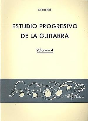 Bild des Verkufers fr Estudio progresivo de laGuitarra vol.4 zum Verkauf von AHA-BUCH GmbH