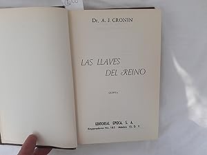 Seller image for Las llaves del reino. for sale by Librera "Franz Kafka" Mxico.