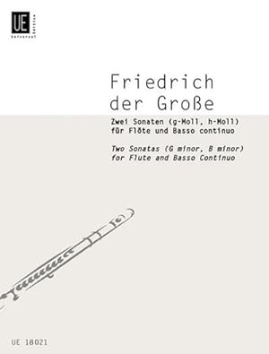 Bild des Verkufers fr 2 Sonaten fr Fte und Bc zum Verkauf von AHA-BUCH GmbH