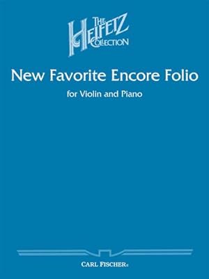 Immagine del venditore per New favorite encore Foliofor violin and piano venduto da AHA-BUCH GmbH