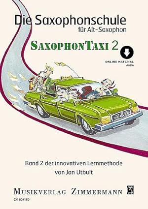 Bild des Verkufers fr Saxophontaxi Band 2 (+Online Audio)für Altsaxophon zum Verkauf von AHA-BUCH GmbH