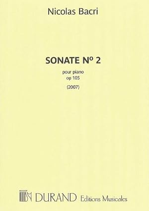 Bild des Verkufers fr Sonate Nr.2 op.105fr Klavier zum Verkauf von AHA-BUCH GmbH