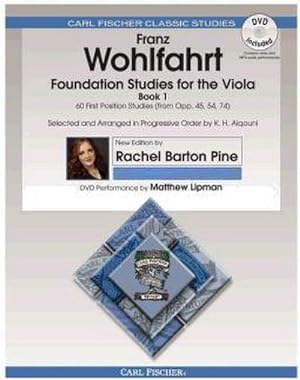 Bild des Verkufers fr Foundation Studies for the Viola, Book 1 zum Verkauf von AHA-BUCH GmbH
