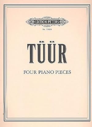 Bild des Verkufers fr 4 piano piecesfor piano zum Verkauf von AHA-BUCH GmbH