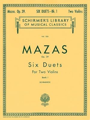 Seller image for 6 Duets, Op. 39 - Book 1 for sale by AHA-BUCH GmbH