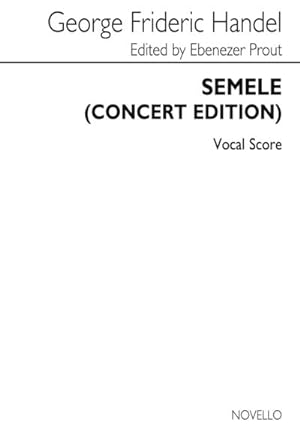 Bild des Verkufers fr Semele (Abridged Edition)- Vocal Score zum Verkauf von AHA-BUCH GmbH