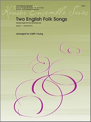 Bild des Verkufers fr Two English Folk Songs zum Verkauf von AHA-BUCH GmbH