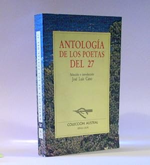 Seller image for Antologia de los poetas del 27 for sale by Laila Books