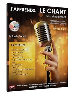 Image du vendeur pour F2M08 J'apprends le chant out simplement (+CD) mis en vente par AHA-BUCH GmbH