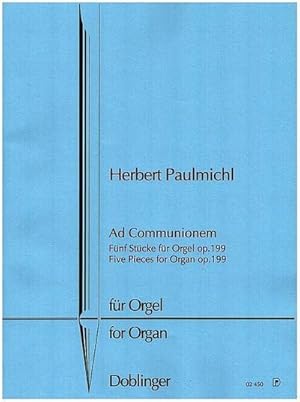 Bild des Verkufers fr Ad Communionem op.199fr Orgel zum Verkauf von AHA-BUCH GmbH