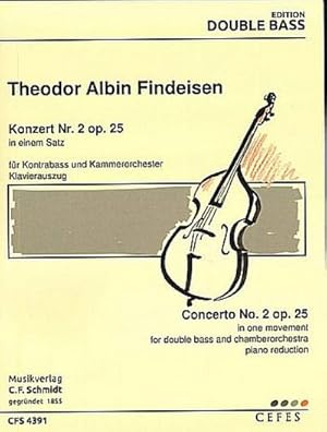 Bild des Verkufers fr Konzert Nr.2 op.25fr Kontrabass und Klavier zum Verkauf von AHA-BUCH GmbH