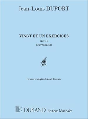 Bild des Verkufers fr 21 Exercices vol.1 (nos.1-13)pour violoncelle zum Verkauf von AHA-BUCH GmbH